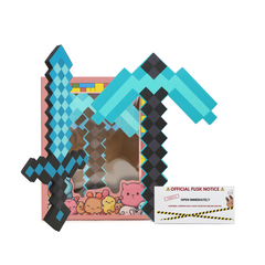 Fluffies™ Minecraft Pickaxe and Sword
