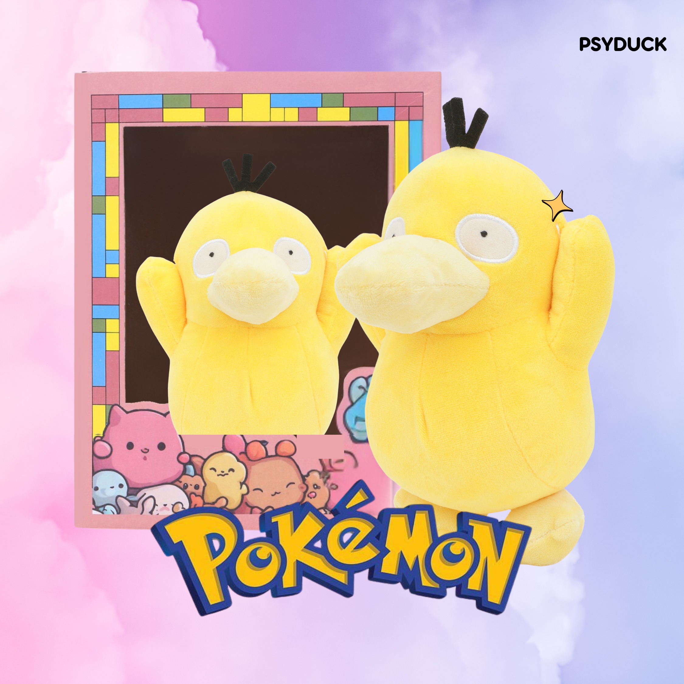 Fusked™ Fluffies Pokemon Companion - Train Your Pokemon