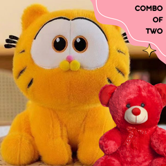 Fluffies™Bundle  - Garfield and Valentines Ted
