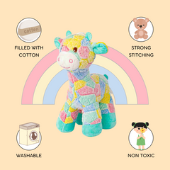 Fluffies™ Colourful Giraffe