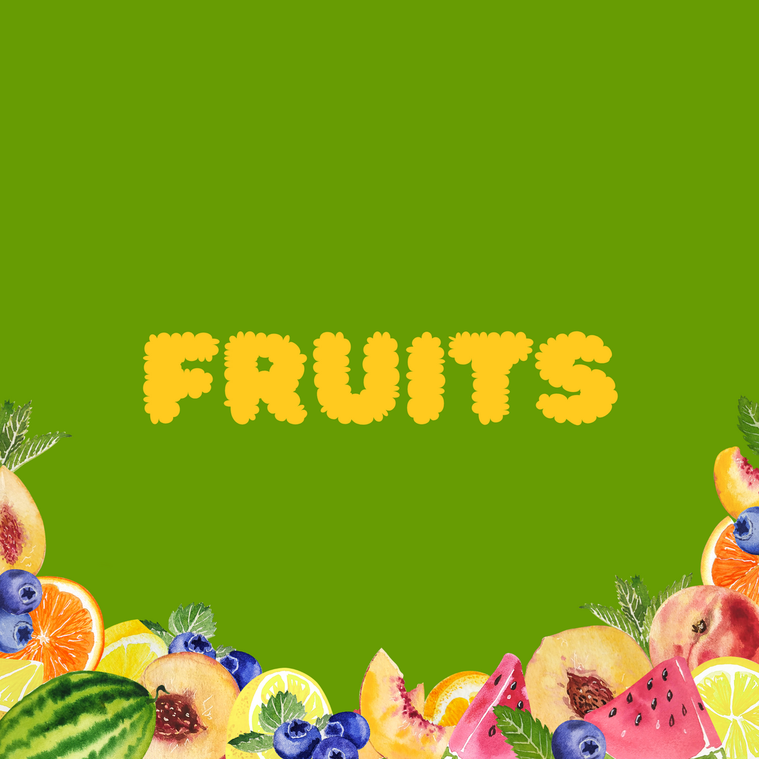 Fruits Plush