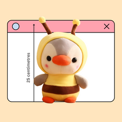 Fluffies™ Penguin Dressed as a Frog