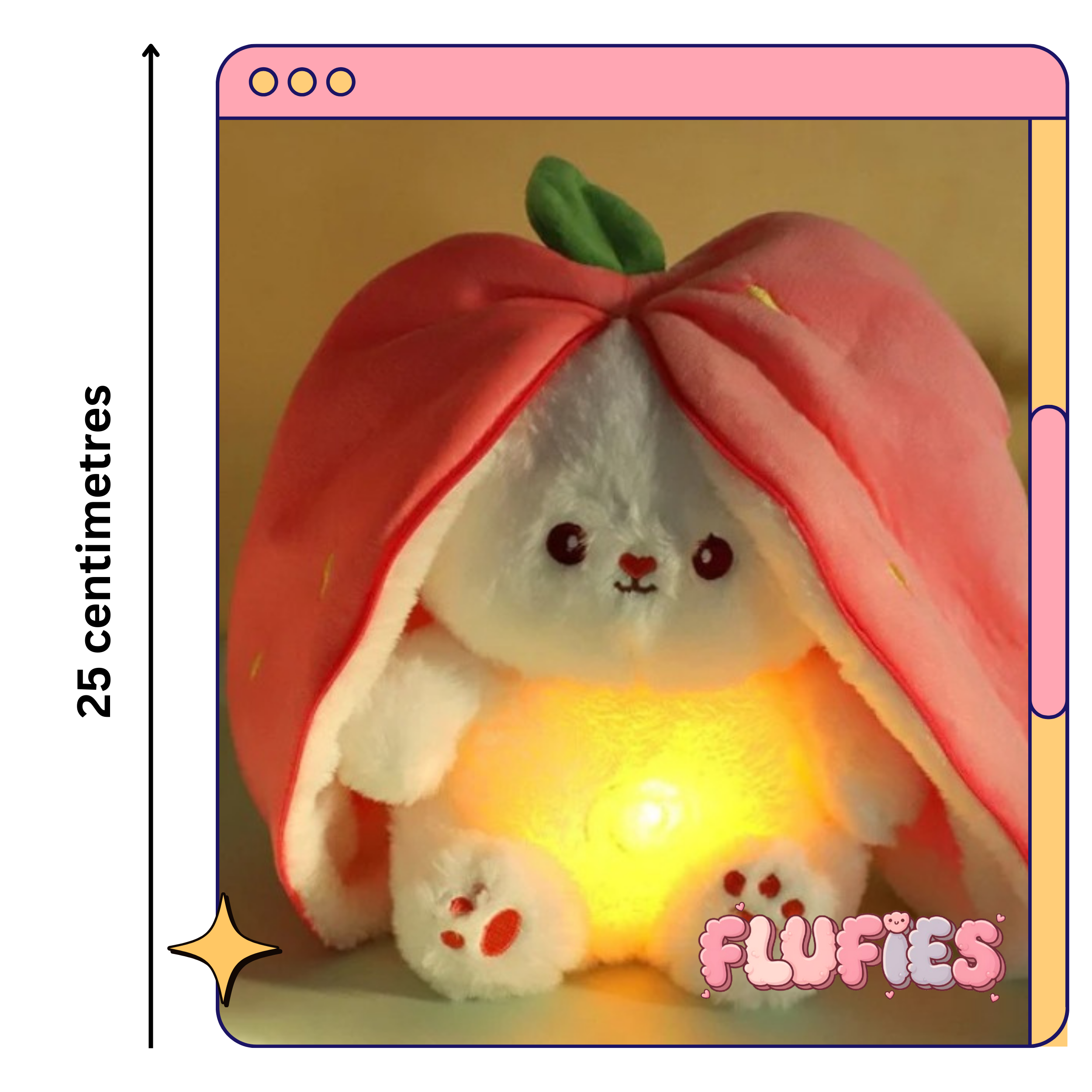 Breathers™ Breathing Strawberry Rabbit – Fusked