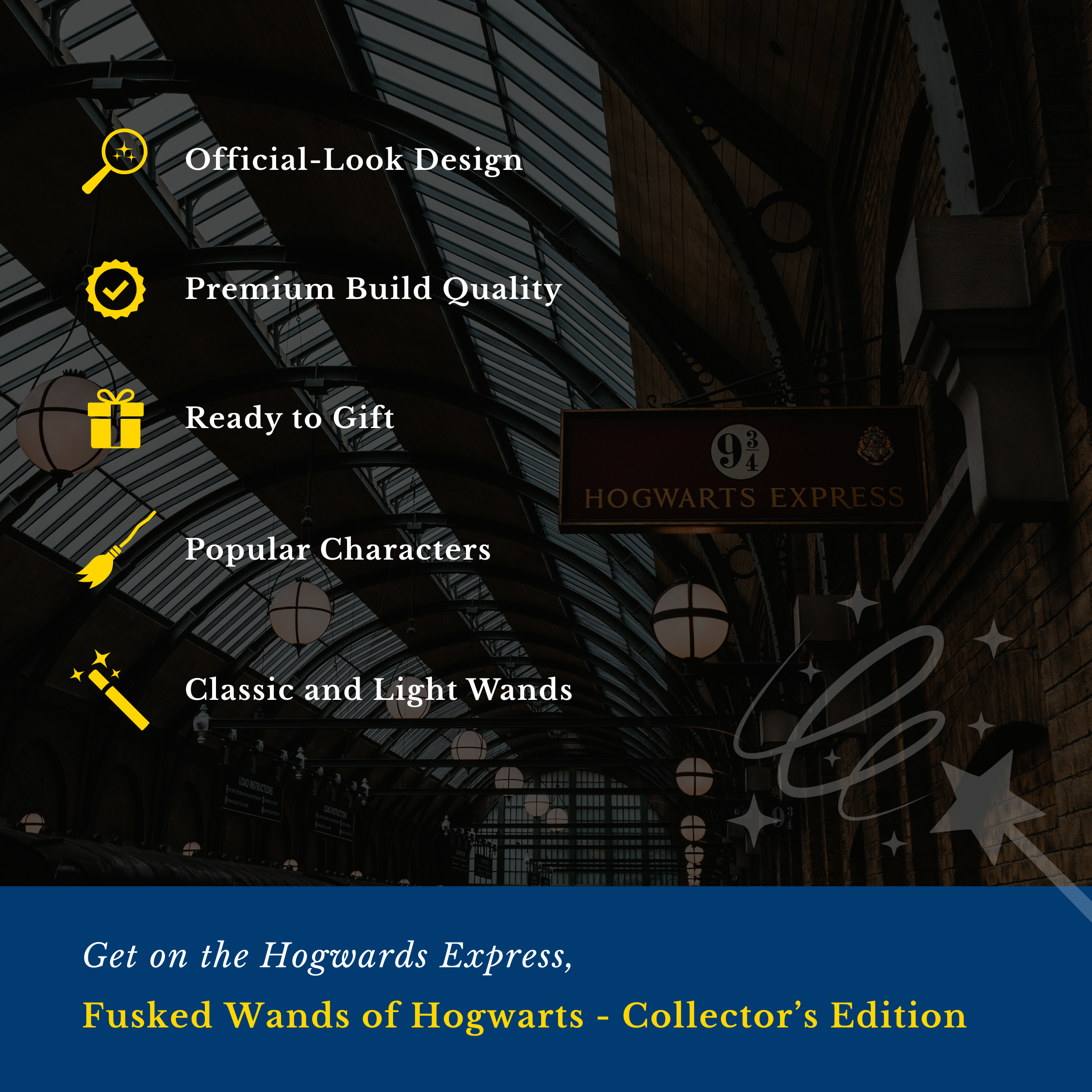 Fusked™ Wands of Hogwarts - Limited Collector's 2025 Edition