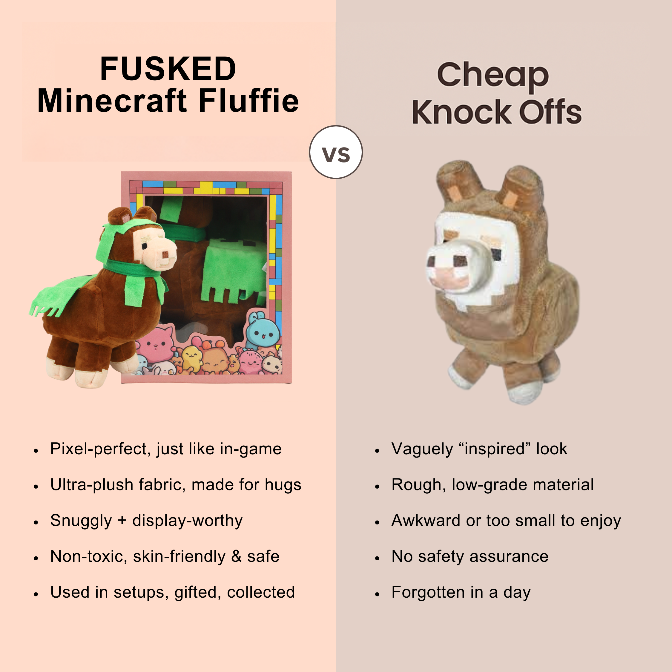 FUSKED™ Minecraft Flufies
