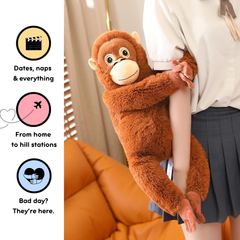 Fluffies Punch Orangutan Monkey