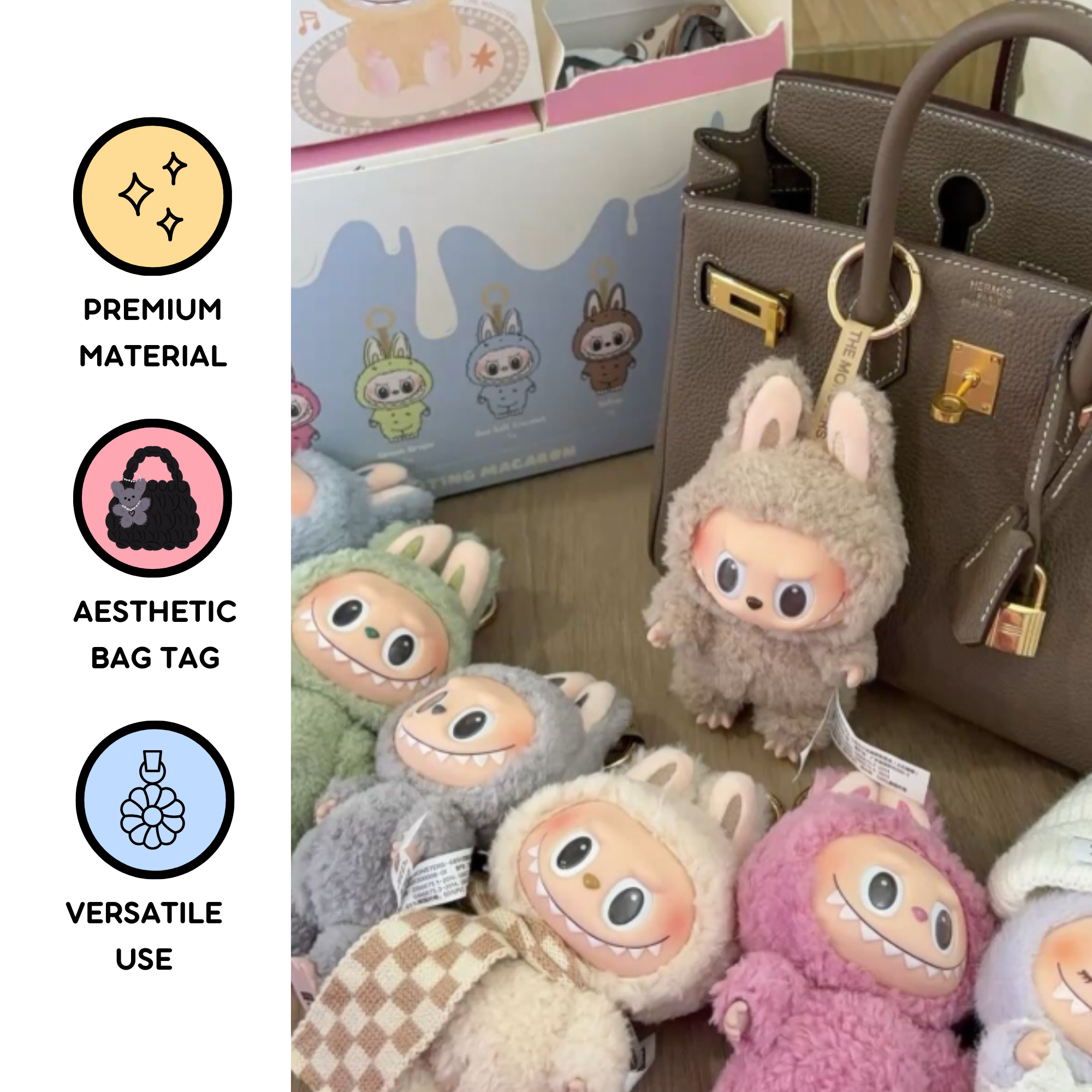 PopMart Labubu - High quality bagcharms