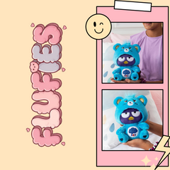 Fusked Flufies Badtz Maru as Grumpy Bear Plush