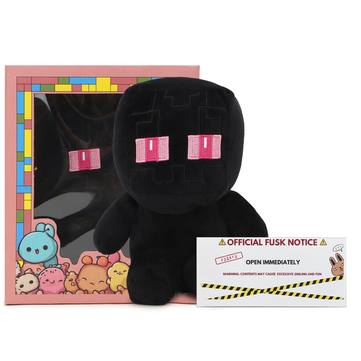 FUSKED Flufies Minecraft Enderman Plush