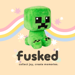 FUSKED Flufies 26 cm Minecraft Creeper