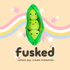 Fusked Flufies Green Pea Soft Toy Plush