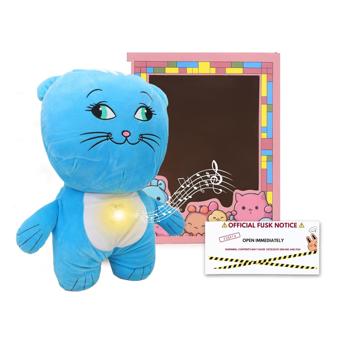 FUSKED Flufies Breathing Messenger Cat