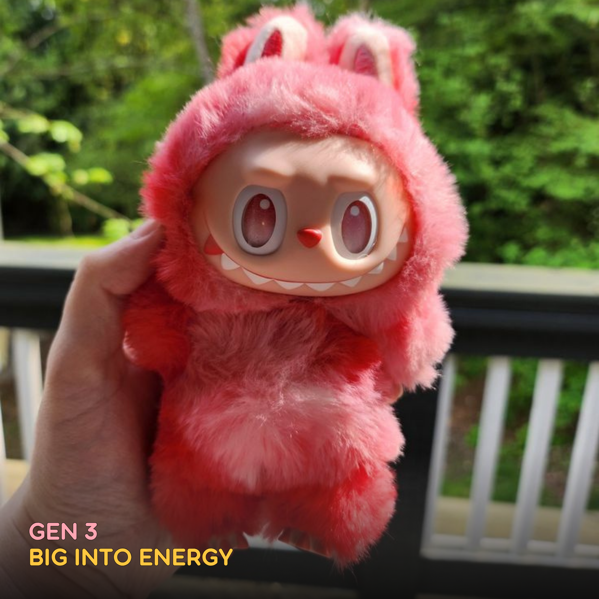 PopMart Big Into Energy Labubu Blind Boxes (Pack Available)
