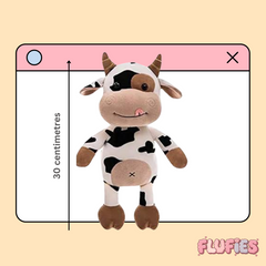 Fusked Flufies Cow Soft Toys for Kids