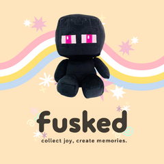 FUSKED Flufies Minecraft Enderman Plush