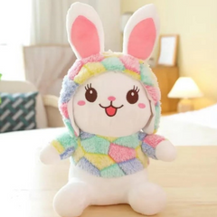Fusked Flufies Colourful Rabbit Toy Plush