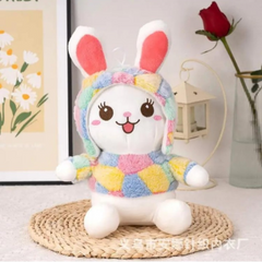 Fusked Flufies Colourful Rabbit Toy Plush