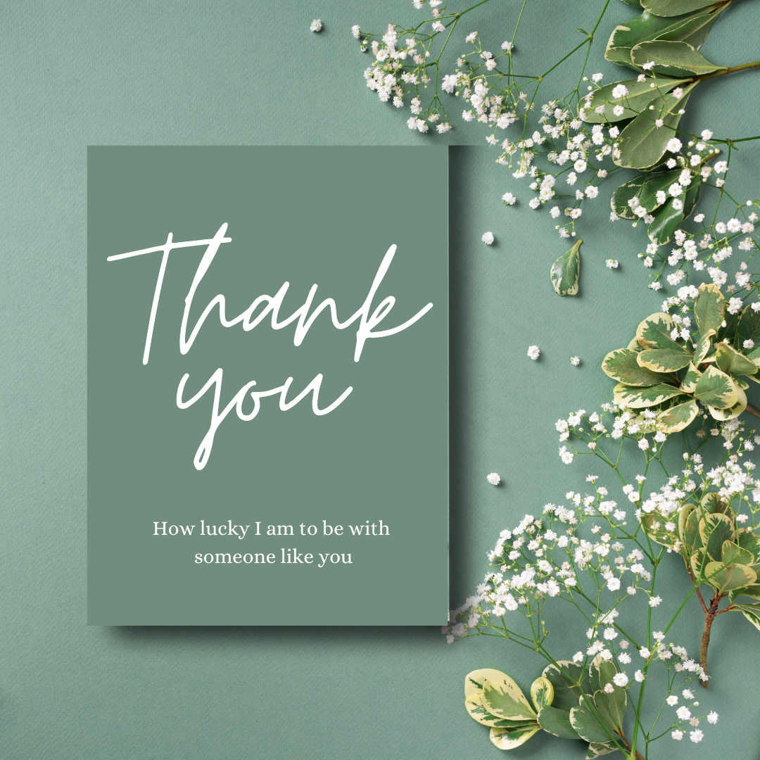 Customised Thank You Note