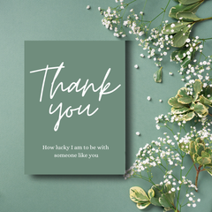 Customised Thank You Note
