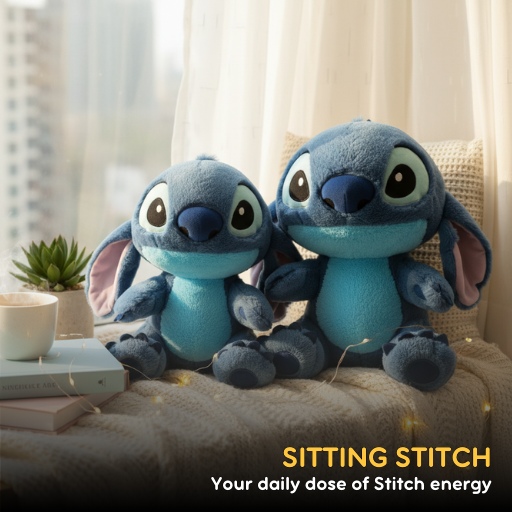 Fluffies™ Stitch Plush Variants