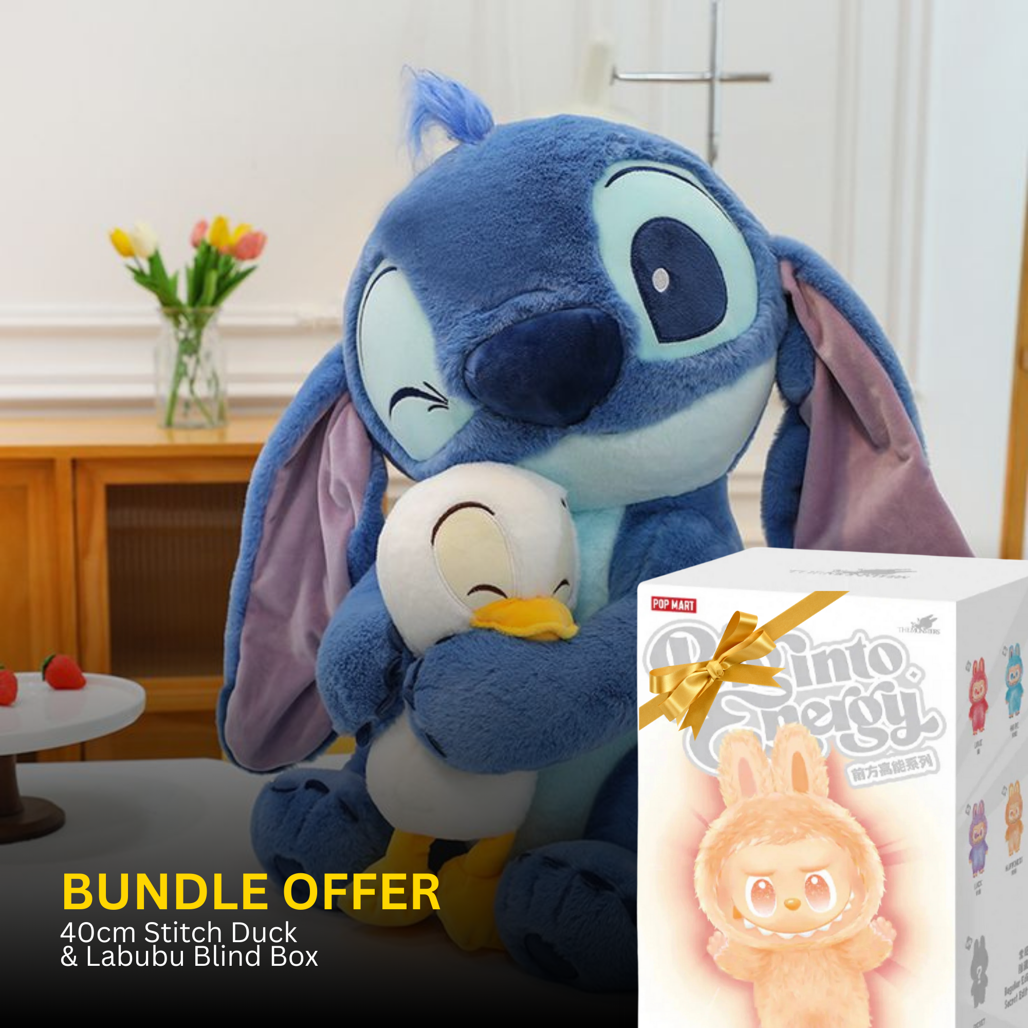 Fluffies™ Stitch Plush Variants