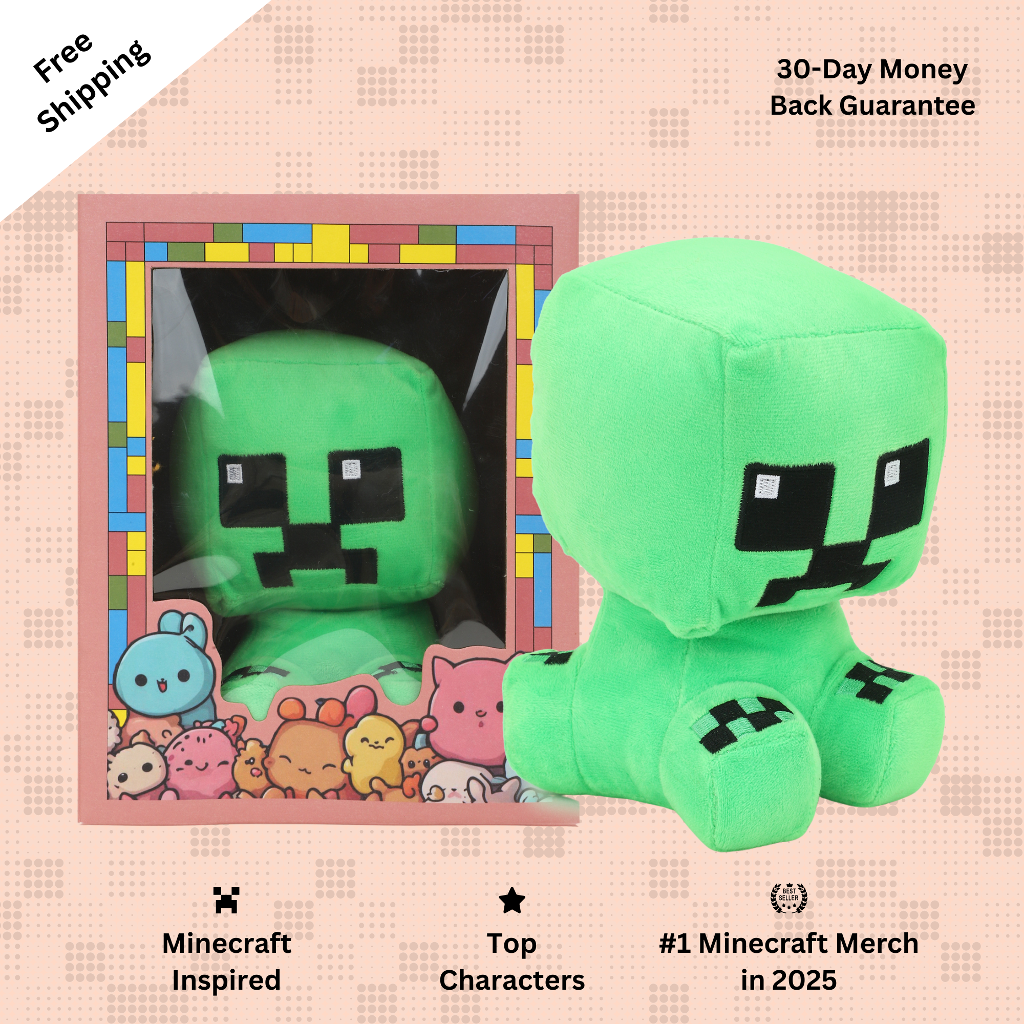 FUSKED™ Minecraft Plush Flufies